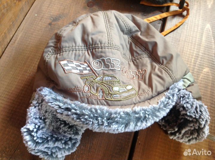 Шапка minidino зима детские