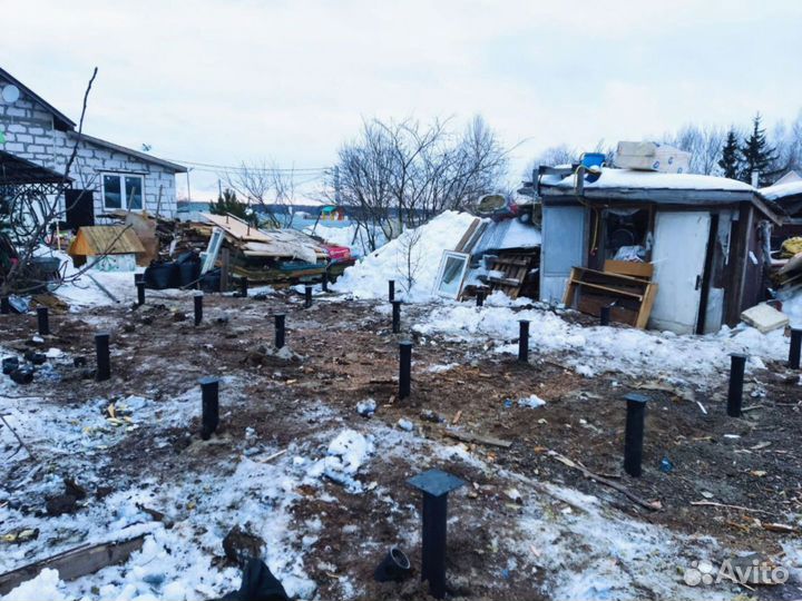 Винтовые сваи под ключ + монтаж