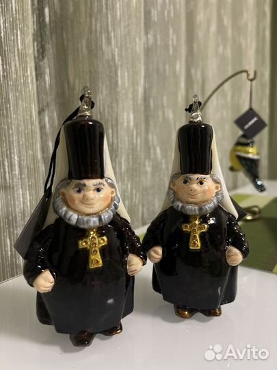 Игрушка елочная поп Atlas Art Mostowski