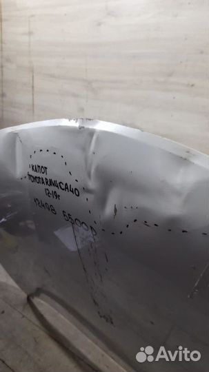 Капот Toyota Rav4 Ca40 С 2012 По 2019 Год