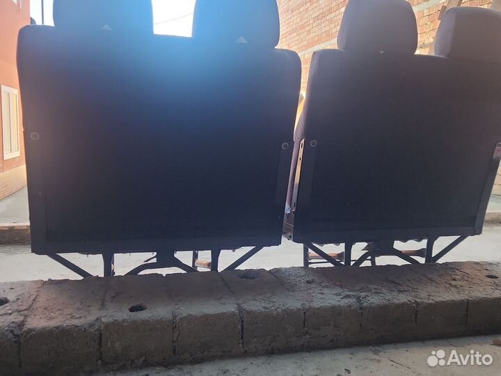 Двойные сидения на газель