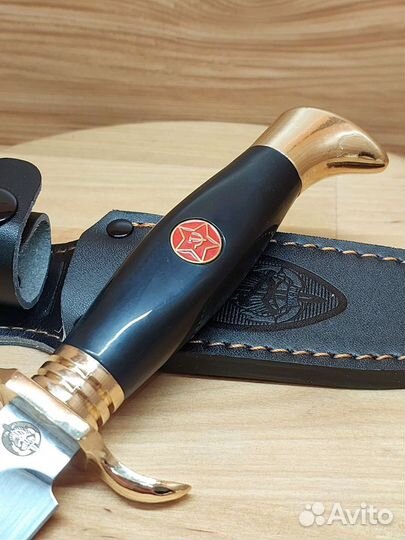 Нож финка нквд чёрный