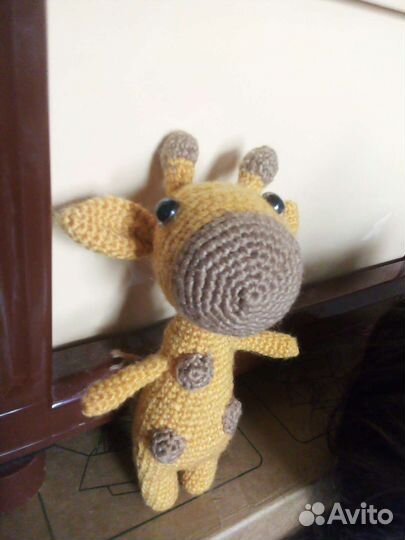 Вязаный жирафик