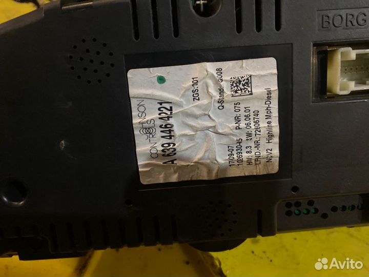 Щиток приборов Mercedes Vito W639 3.0 OM642