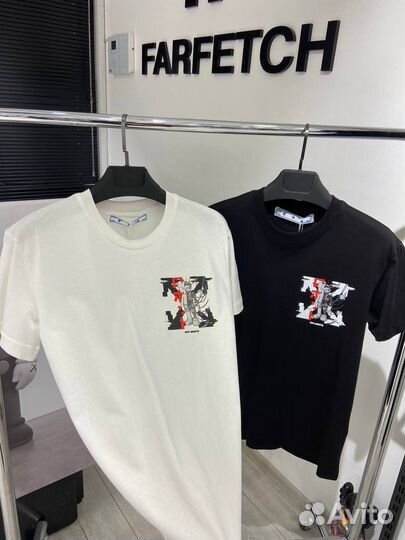 Футболка мужская off white premium