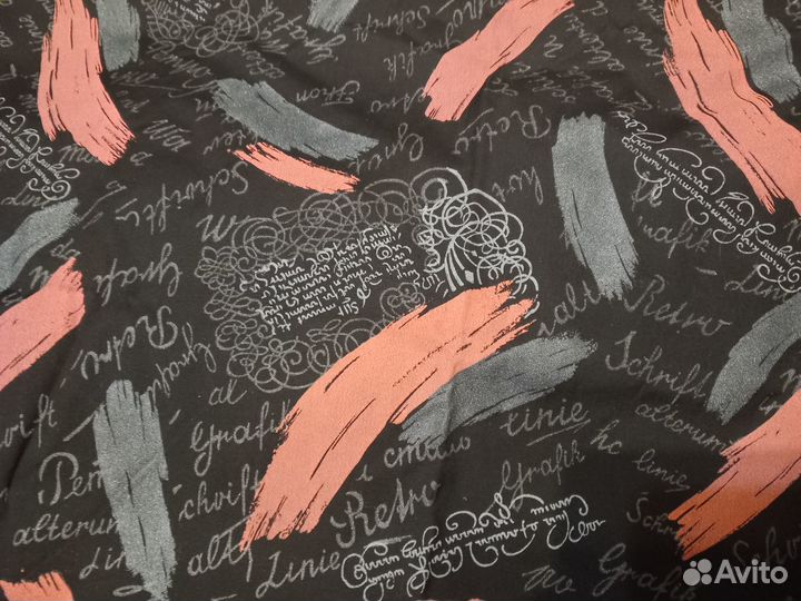 Отрез ткани хлопок СССР