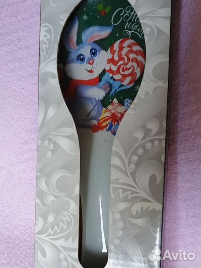 Подставка под ложку - Сувенир к Новому году