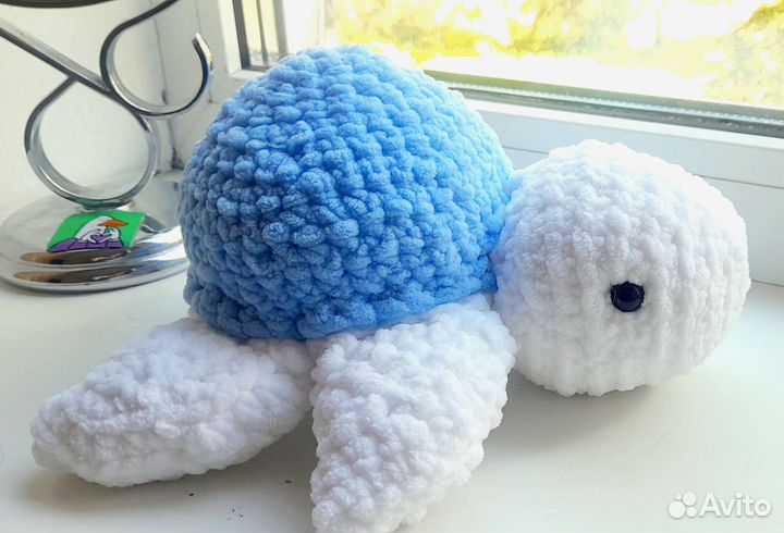 Игрушка мягкая в виде черепашки