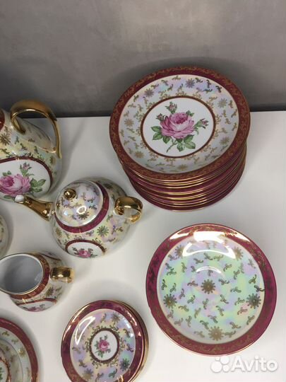 Чайный сервиз Volkstedt гдр