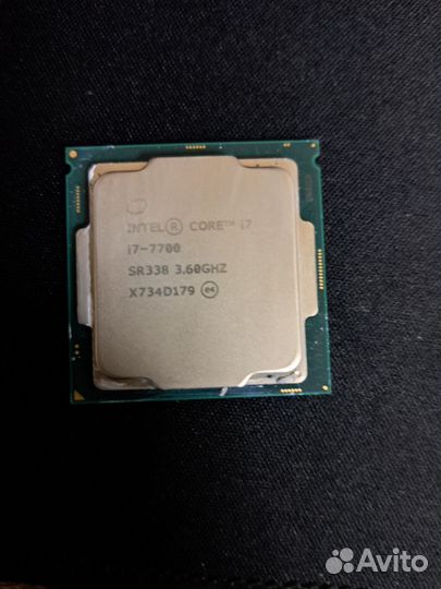 Процессор intel core i7 7700