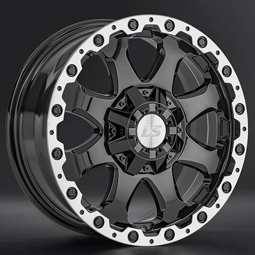 LS wheels LS1375 : 8x17 6*139,7 Et:36 Dia:100,1 bkl