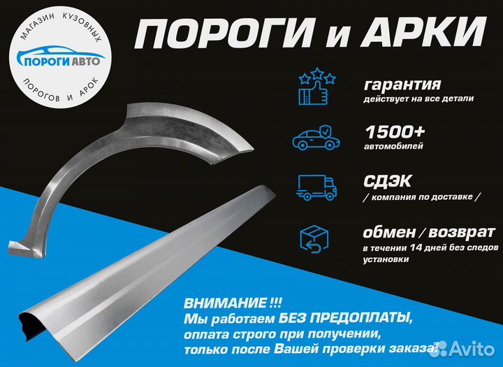 Ремонтные арки Honda Integra