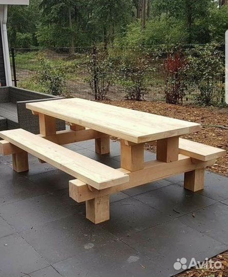 Столы и стулья на дачу