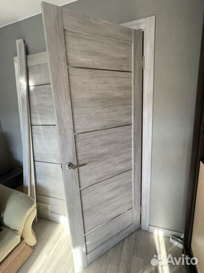 Дверь межкомнатная 600 с коробкой