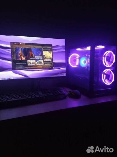 Игровой компьютер, i5: 1050 ti :ssd