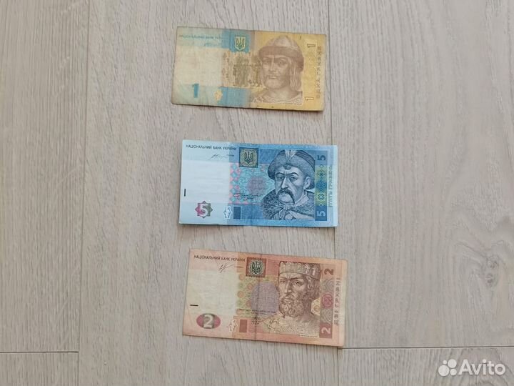 Украинские купюры