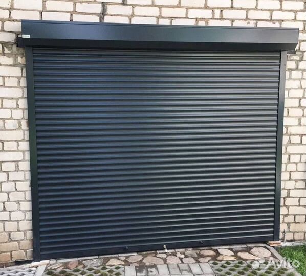 Роллетные ворота для гаража, дома новые любой тип