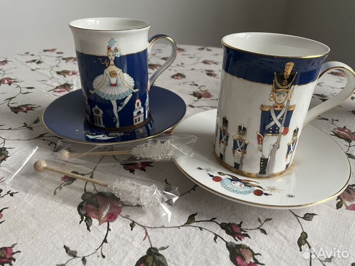 Чайный набор из костяного фарфора Verzhe