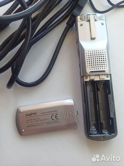 Диктофон sanyo icr-b175nx