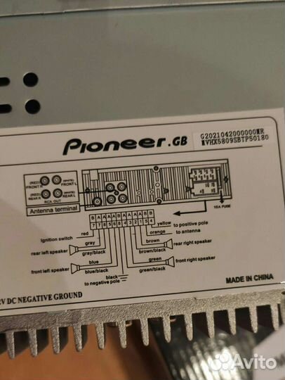 Автомагнитола pioneer 1 din новая