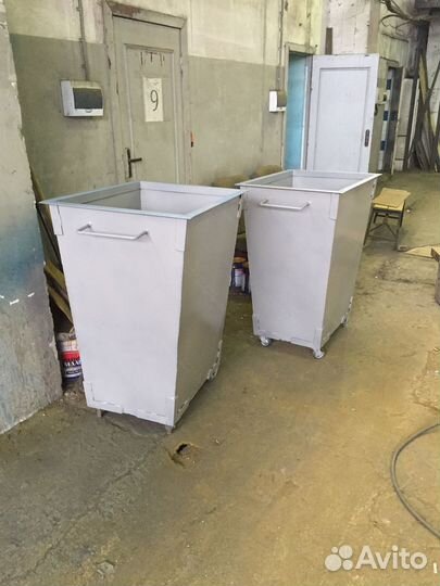 Бак мусорный уличный 0,75м3 Арт-5889