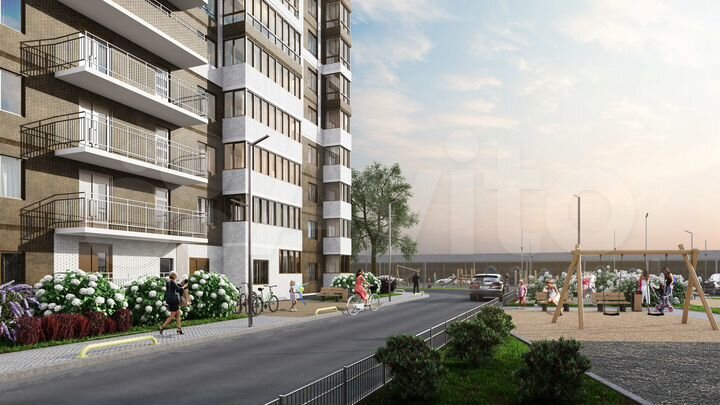 3-к. квартира, 73,5 м², 21/23 эт.