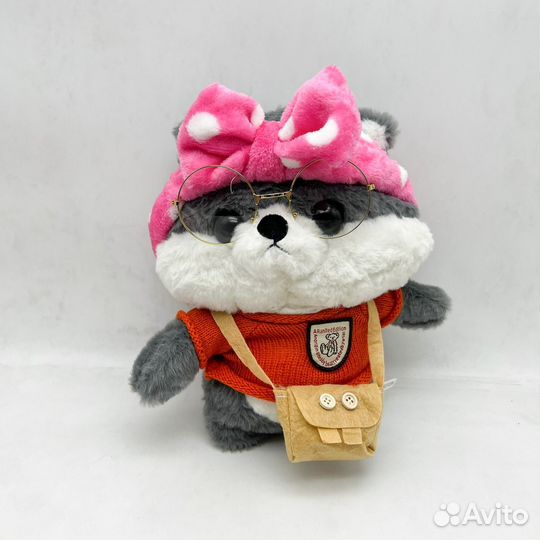 Утка в очках лалафанфан мягкая игрушка