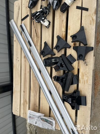 Крепления atlant на крышу rio, sorento