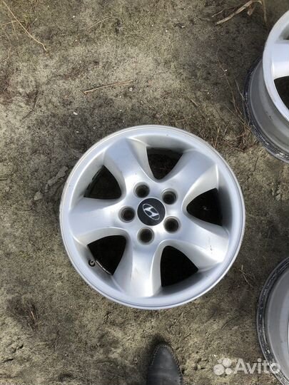 Литые диски r16 5x114.3 hyundai оригинал