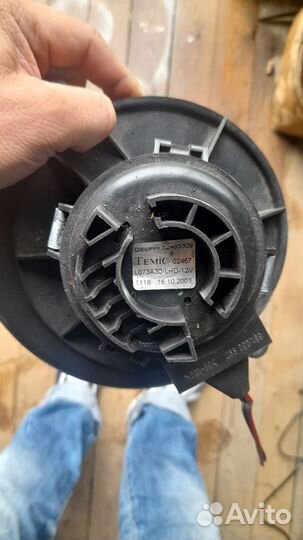 Мотор печки opel astra g