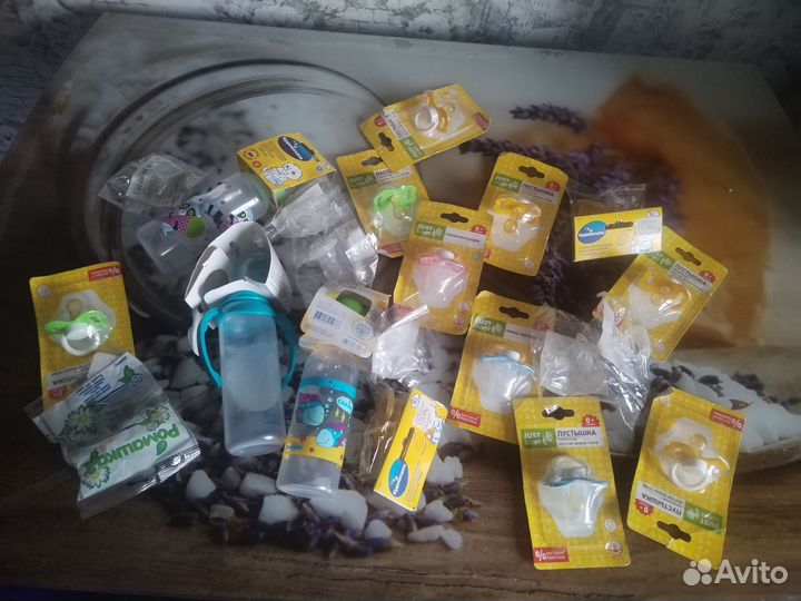 Новые бутылочки и соски