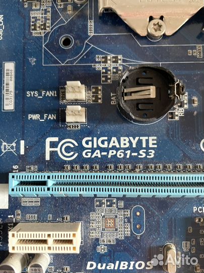 Материнская плата 1155 с процессором