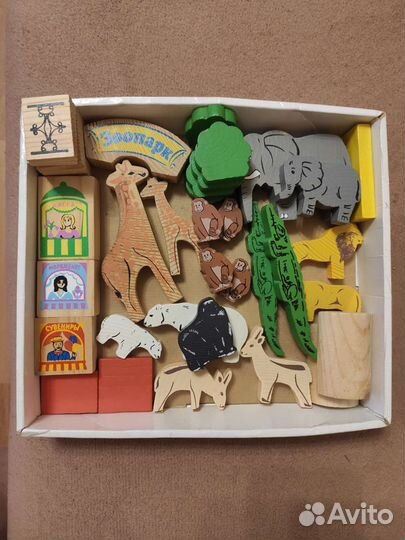 Деревянная Ферма игрушка