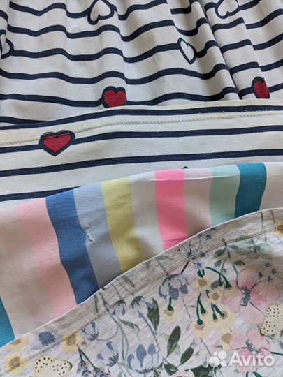 Платья для девочки h&m 3 шт.пакетом