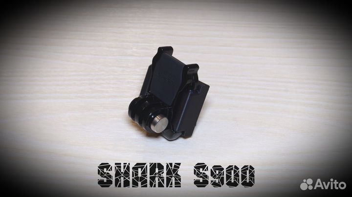 Крепление камеры GoPro на Мотошлем shark S900