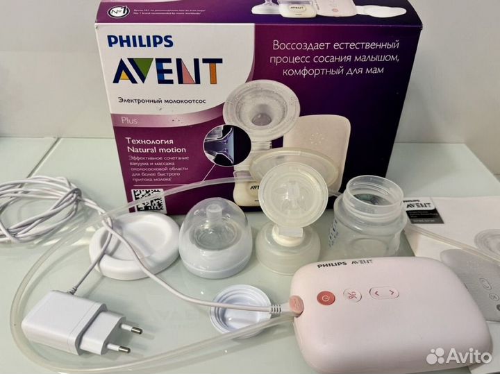 Молокоотсос avent plus электрический