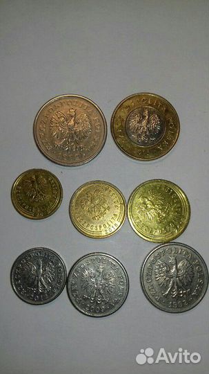 Линейка монет Польши