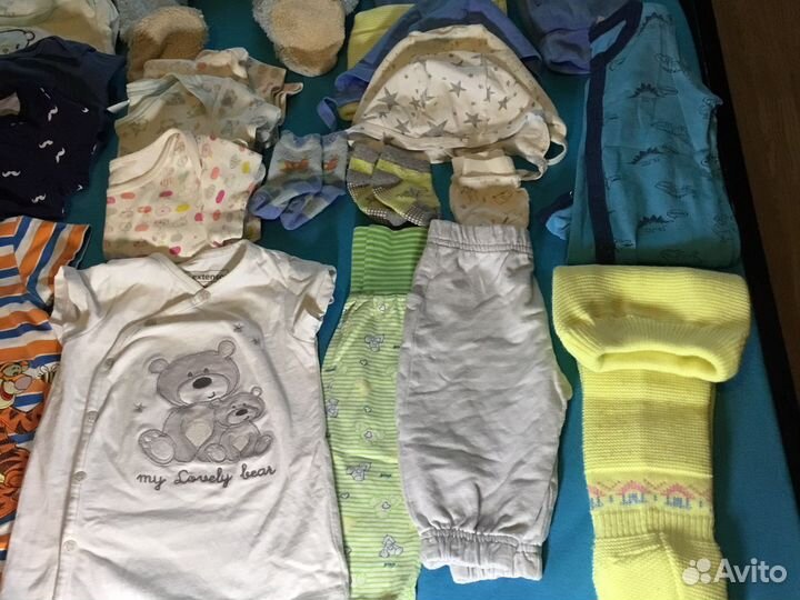 Отдам пакет / чемодан одежды 62 - 68