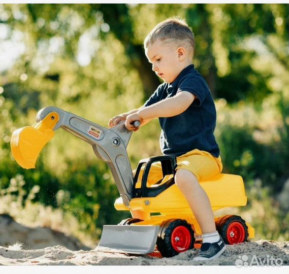 Толокар Экскаватор Мега