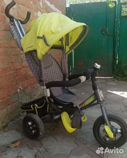 Детский трехколесный велосипед бу