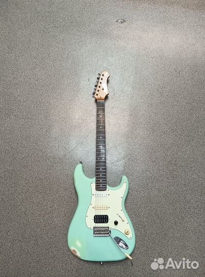 Электрогитара jet js400 Relic прокачанная
