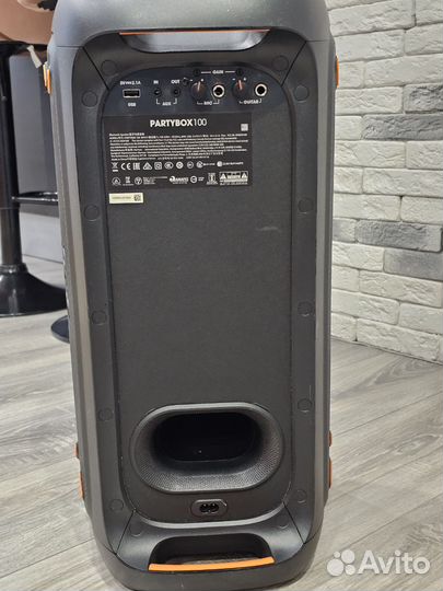 Колонка jbl partybox 100