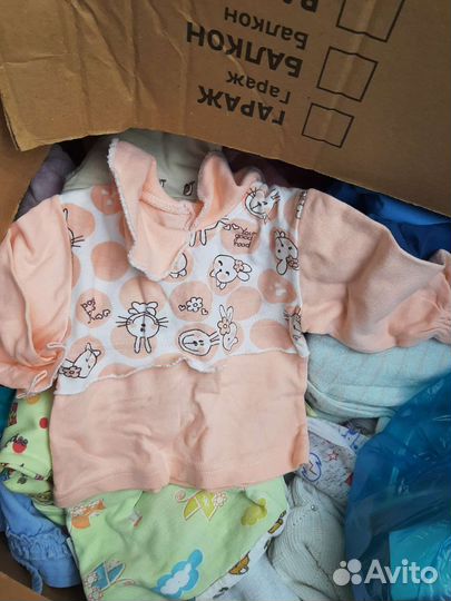 Вещи пакетом на девочку от 0 до 1 года