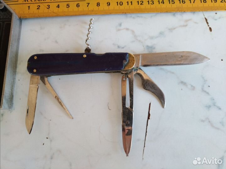 Нож складной сирин/Ворсма 6 лезвий