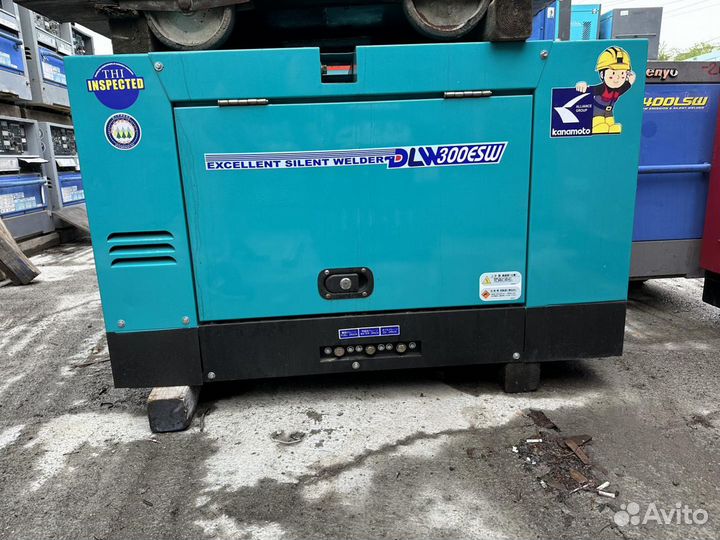 Сварочный генератор Denyo DLW300ESW. 2 поста10 Квт