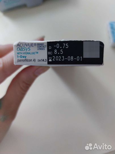 Линзы контактные acuvue oasys однодневные