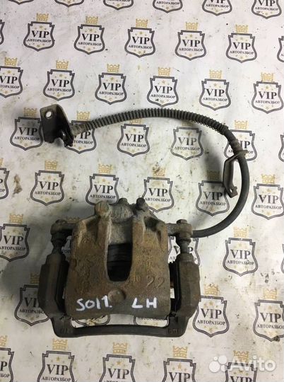 Суппорт тормозной передний левый Hyundai Solaris 1