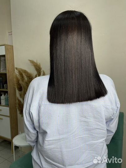 Кератиновое выпрямление волос/ботокс