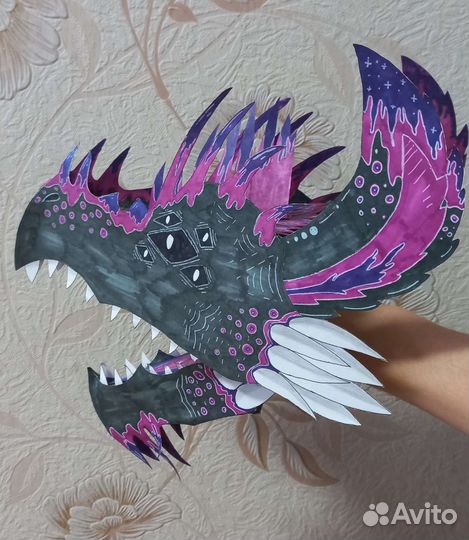 Бумажные драконы на руку