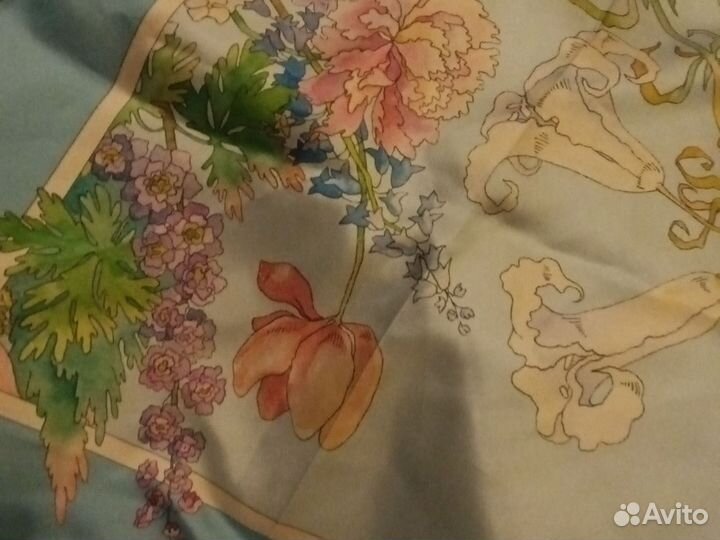 Авторский платок шелк 80 на 80